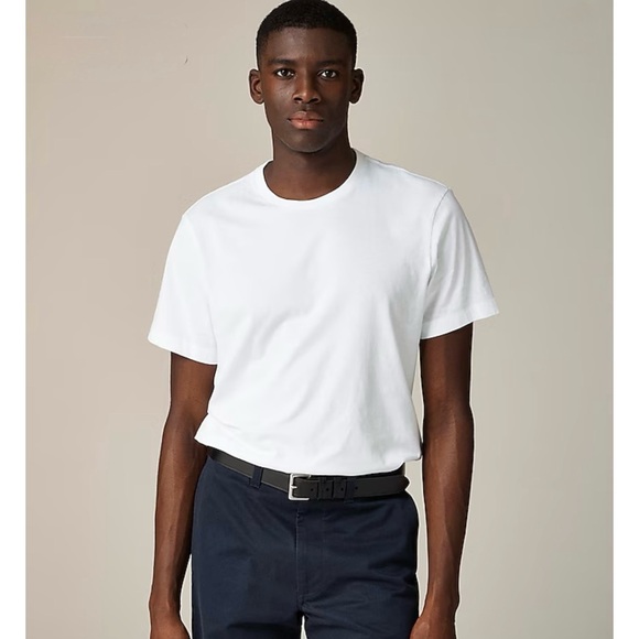 NWT J. Crew Broken-in T-shirt Short Sleeve Crewneck White - Picture 1 of 6